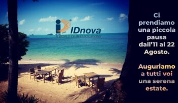 Ci prendiamo una piccola pausa dall' 11 al 22 Agosto. Auguriamo a tutti voi una serena estate